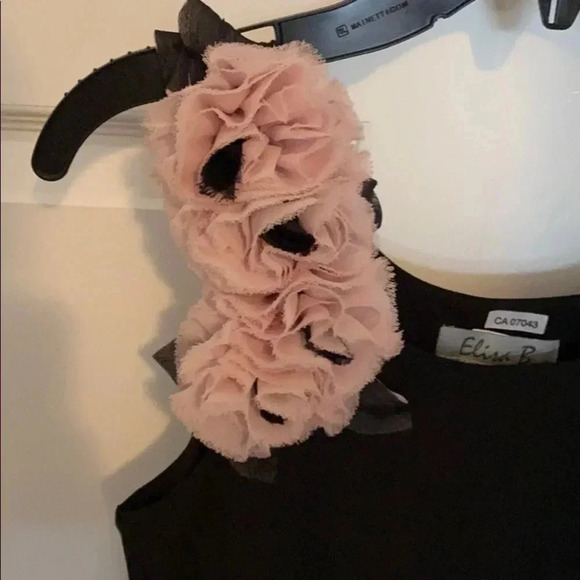 Elisa B ruffled black girl special occasion dress - Picture 2 of 9